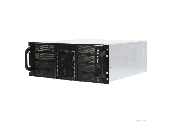 Procase Корпус 4U server case,8x5.25+5HDD,черный,без блока питания,глубина 450мм,MB ATX 12