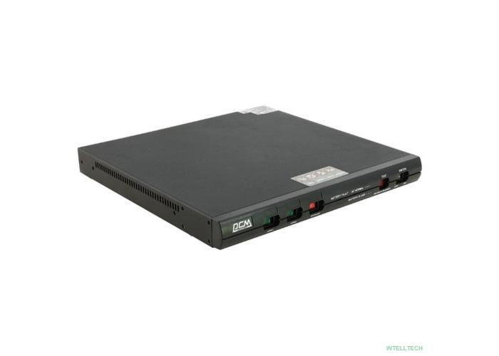 PowerCom King Pro RM KIN-1000AP ИБП (1U) {Line-Interactive, 1000VA/800W, Rack, 5хС13, Serial+USB} (1152593)
