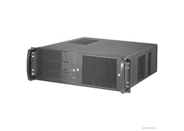 Procase EM338F-B-0 Корпус 3U Rack server case,съемный фильтр, черный, без блока питания, глубина 380мм, MB 12