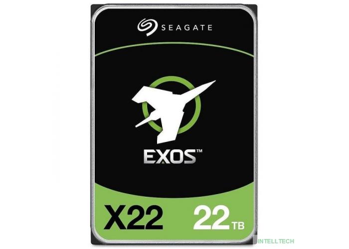 22TB Seagate Exos X22 (ST22000NM000E) {SAS 12Gb/s, 7200 rpm, 512mb buffer, 3.5