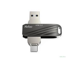 Netac USB Drive 128GB US11 NT03US11C-128G-32BK USB3.0 черный/серебристый