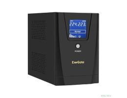 Exegate EX292804RUS ИБП ExeGate SpecialPro Smart LLB-1600.LCD.AVR.2SH.3C13.USB <1600VA/950W, LCD, AVR, 2*Schuko+3*C13, USB, съемн.кабель, металлический корпус, Black>