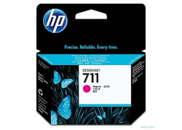 HP CZ131A Картридж №711, Magenta {Designjet T120/T520, Magenta (29ml)}