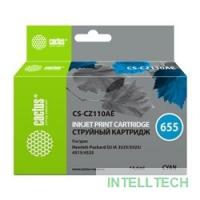 CACTUS CZ110AE Картридж № 655 (голубой) для принтеров HP DJ IA 3525/5525/4515/4525