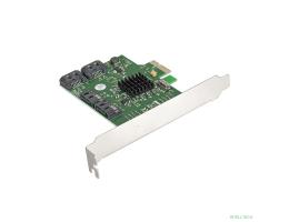 Exegate EX283710RUS Контроллер EXE-503 PCI-E 2.0, SATA3 6Gb/s, 4 int (OEM)