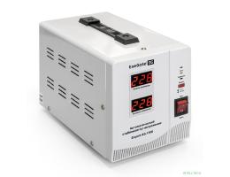 Exegate EX291722RUS Стабилизатор напряжения ExeGate Expert AS-1500 (1500ВА, вход 140...260В, двойная цифр. индикация вход/вых. напряжения, выход 220В±8%, КПД 98%, 5 уровней защиты, задержка, метал. ко