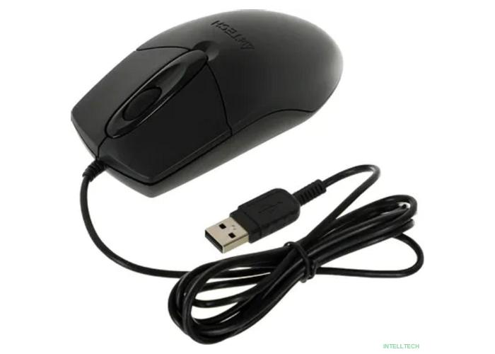 A-4Tech Мышь OP-720 (черный) USB, пров. опт. мышь, 2кн, 1кл-кн [513289]