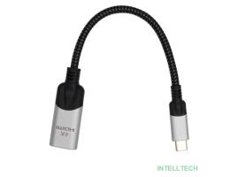 Aдаптер USB 3.1 Type-Cm --> HDMI A(f) 4K@60Hz, 0.15m ,Alum ,VCOM <CU423MV-4K>