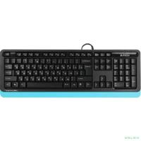 Клавиатура A-4Tech Fstyler FK10 BLUE черный/синий USB [1147528]