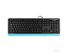 Клавиатура A-4Tech Fstyler FK10 BLUE черный/синий USB [1147528]