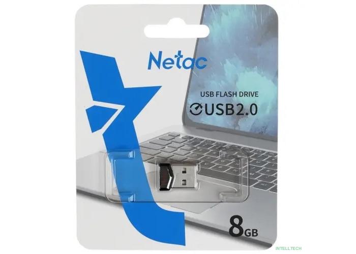 Netac USB Drive 8GB UM81  <NT03UM81N-008G-20BK>, USB2.0, Ultra compact