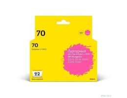 T2 C9453A Картридж (IC-H9453) №70 для HP Designjet Z2100/Z3100/Z3200/Z5200/Z5400, пурпурный, с чипом, пигментный