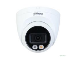 DAHUA DH-IPC-HDW2449TP-S-IL-0280B Уличная турельная IP-видеокамера SmartDualLight 4Мп, 1/2.9” CMOS, объектив 2.8мм, видеоаналитика, микрофон, ИК 30м, LED 30м, IP67, металл/пластик