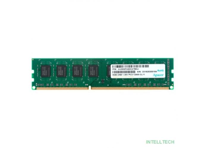 Apacer DDR3 DIMM 8GB (PC3-12800) 1600MHz AU08GFA60CATBGJ 1.35V (DG.08G2K.KAM)