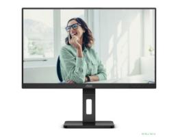 LCD AOC 23.8" 24P3CV черный {IPS 1920x1080 75Hz 4ms 178/178 300cd 1000:1 HDMI DisplayPort1.2 4xUSB3.2 USB-C MM RJ45}