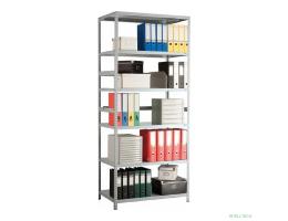 Стеллаж MS 200/100х40/6 (Размеры внешние (ВхШхГ) 2000х1000х400 мм, 6 полок, с единой стойкой) [S24199164602]