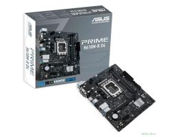 ASUS PRIME H610M-R D4-SI (Socket 1700, mATX, 2xDDR4(64GB), VGA/DVI-D/HDMI 2.1, 1xPCIe 4.0x16/1xPCIe 3.0, 1xLAN, 4xSATA 6Gb/s, 1xM.2, 2xUSB 3.2, 2xUSB 2.0, 2xPS/2)