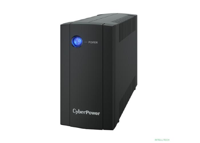 ИБП CyberPower UTC650EI {Line-Interactive, Tower, 650VA/360W (IEC C13 x 4), 12В/5 Ач х 1}
