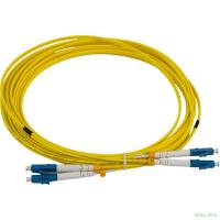 Hyperline FC-D2-9-LC/UR-LC/UR-H-5M-LSZH-YL (FC-9-LC-LC-UPC-5M) Патч-корд волоконно-оптический (шнур) SM 9/125 (OS2), LC/UPC-LC/UPC, duplex, LSZH, 5 м