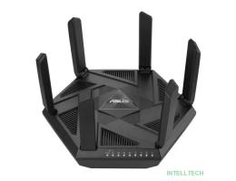 Маршрутизатор ASUS RT-AXE7800 5 LAN, 2500 Мбит/с, 1000 Мбит/с, 4 (802.11n), 5 (802.11ac), 6 (802.11ax), 1 x USB 3.2, 3G, 4G/LTE