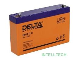 Delta HR 6-7.2 (7.2 А\ч, 6В) свинцово- кислотный аккумулятор   Delta HR 6-7.2 (7.2 А\ч, 6В) свинцово- кислотный аккумулятор