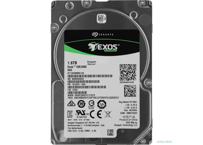1.8TB Seagate Enterprise Performance Exos 10E2400 (ST1800MM0129) {SAS 12Gb/s, 10 000 prm, 256 mb buffer, 2.5