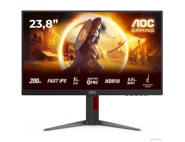 LCD AOC 23.8" 24G4HA {IPS 1920x1080 200Hz 1ms 300cd 2xHDMI DisplayPort 2x2W HAS Internal Vesa}