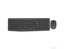 Клавиатура и мышь Logitech MK235 RUS 920-007949 BLACK