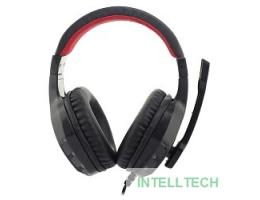 Oklick HS-L320G черный/красный{1.9м мониторы оголовье (NO-3000)} [359482]