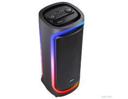 Ginzzu GM-206 {BLUETOOTH (V5,0), встроенный аккумулятор Li-Ion,12В /12000мАч, мощность по RMS 240Вт, 30Гц- 18кГ}
