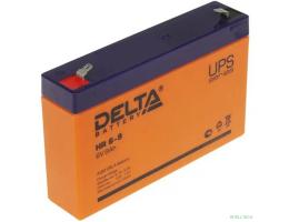 Delta HR 6-9 (9 А\ч, 6В) свинцово- кислотный аккумулятор 
