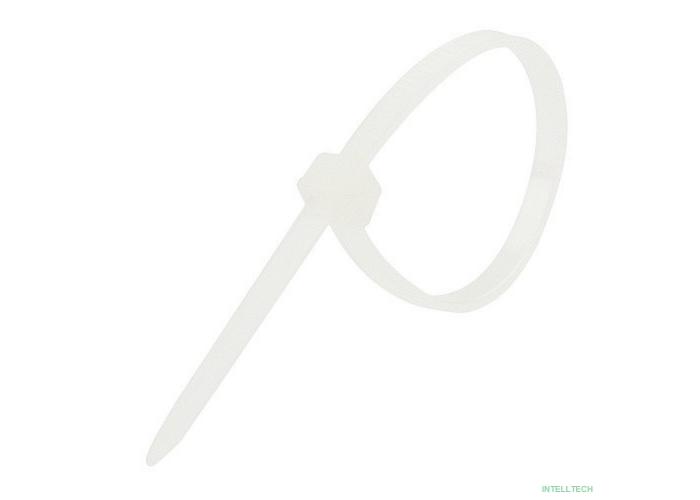 Rexant (07-0200-5) Стяжка кабельная нейлоновая 200x4,8мм, белая (100 шт/уп)