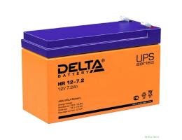 Delta HR 12-7.2 ( 7.2 А\ч, 12В) свинцово- кислотный  аккумулятор