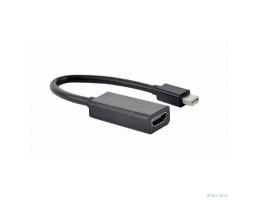 Cablexpert Переходник miniDisplayPort -> HDMI,4K, 20M/19F, кабель 15см, черный (A-mDPM-HDMIF4K-01)
