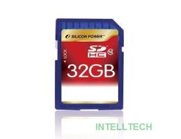 SecureDigital 32Gb Silicon Power SP032GBSDH010V10 {SDHC Class 10}