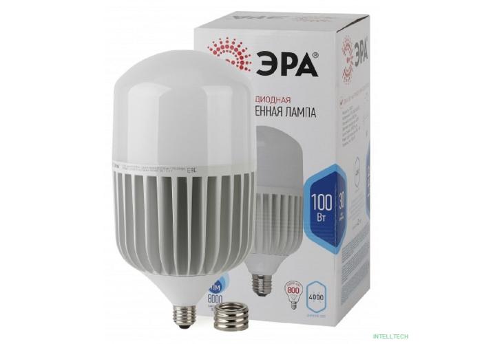 ЭРА Б0056122 Лампа светодиодная STD LED POWER T160-100W-4000-E27/E40 Е27 / Е40 100 Вт колокол нейтральный белый свет