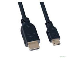 PERFEO Кабель HDMI A вилка - HDMI C (mini HDMI) вилка, ver.1.4, длина 2 м. (H1101)