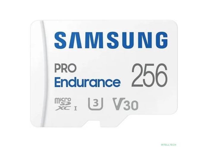 Micro SecureDigital 256GB Samsung PRO ENDURANCE (40/100 Mb/s, adapter) (MB-MJ256KA/APC)