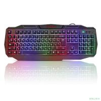 Повреждение упаковки Defender Клавиатура Ultra HB-330L RU {Проводная,  подсветка} [45330]