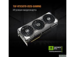 Видеокарта ASUS GeForce RTX5070 12Gb DDR7 192 bit 3*DP/2*HDMI 3 FAN (TUF-RTX5070-O12G-GAMING) RTL