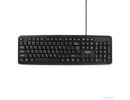 Клавиатура Gembird KB-8320U-BL {черный,USB, 104 клавиши}