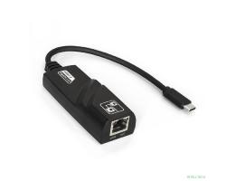 Exegate EX287862RUS Кабель-адаптер ExeGate EXE-730-45 (USB3.0 Type C -> UTP 1000Mbps, RLT8153)