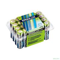 Ergolux  LR6 Alkaline BP-24 (LR6 BP-24, батарейка,1.5В) (24 шт. в уп-ке)