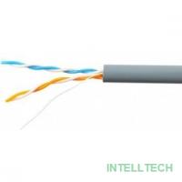 SkyNet Кабель UTP indoor 2x2x0,46, медный, FLUKE TEST, кат.5e, однож., (100м) box, серый [CSL-UTP-2-CU/100]