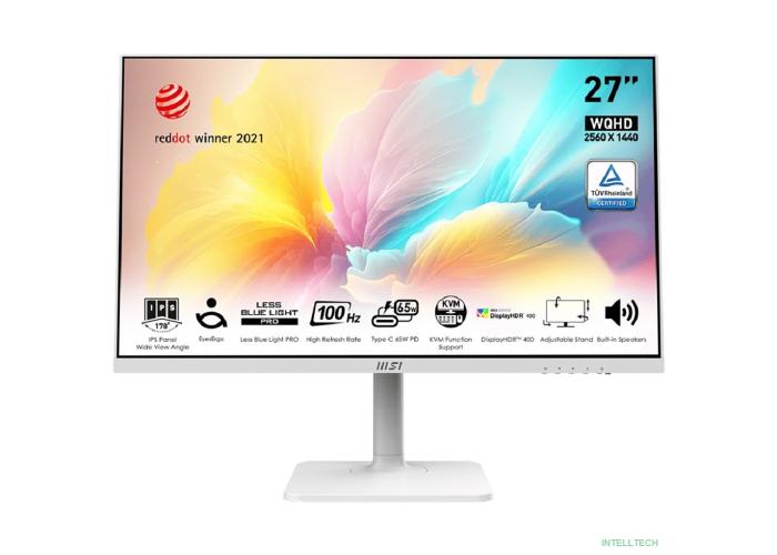 Повреждение упаковки MSI Modern 27