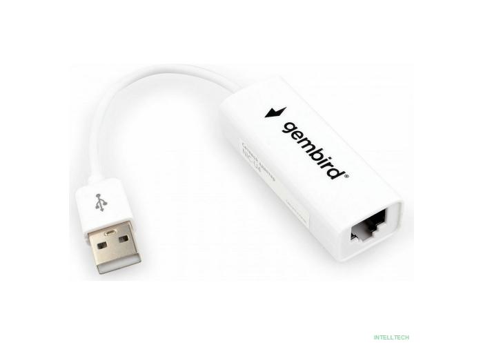 Сетевой адаптер Ethernet Gembird NIC-U4 USB 2.0 - Fast Ethernet adapter (272740)