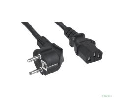 Cabeus PC-186-VDE-1.8M Кабель питания компьютера (Schuko+C13) (3x0.75), 1.8м