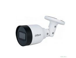 DAHUA DH-IPC-HFW1839TCP-A-IL-0360B-S6 Уличная цилиндрическая IP-видеокамера SmartDualLight 8Мп, 1/2.7” CMOS, объектив 3.6мм, обнаружение людей, микрофон, ИК 30м, LED 30м, IP67, металл/пластик