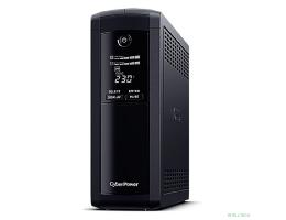CyberPower VP1600EILCD ИБП {Line-Interactive, Tower, 1600VA/960W USB/RS-232/RJ11/45  (4 + 4 IEC С13), 12В/9 Ач х 2}