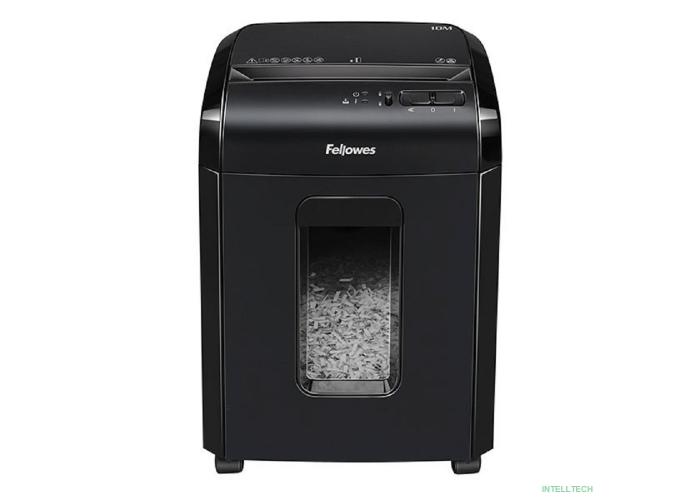 Fellowes Шредер Powershred 10M FS-4630601{DIN P-5, 2х15мм, 10лст., 19лтр., Safety Lock}, с микрорезкой